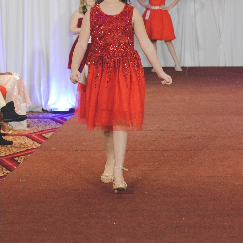 Red dress